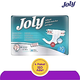 Joly Belbantlı Hasta Bezi Medium (Orta Boy) 120 Adet