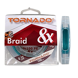 Tornado 0,12 mm 8x 150 m İp Misina (Turkuaz)