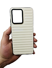 Redmi Note 12 4G Tırtıklı Telefon Kılıfı Krem