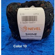 NEVELSHİNE PULLU COLOR 13-SİYAH