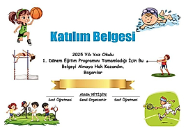 KATILIM BELGESİ
