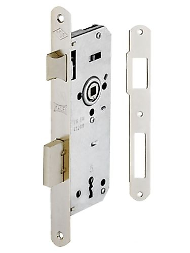 KALE 151 R EXTRA GÖMME KİLİT 35 MM NİKEL İÇ KAPI GÖMME KİLİDİ ( 1 ADET ) OVAL