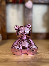 Pembe ayıcıklı kumbara