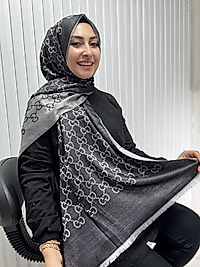 G Desen Yün Pamuk Şal