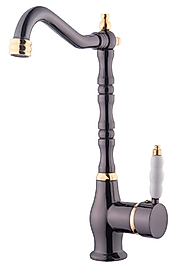 RUSTİK MUTFAK BATARYASI FÜME GOLD RENGİ