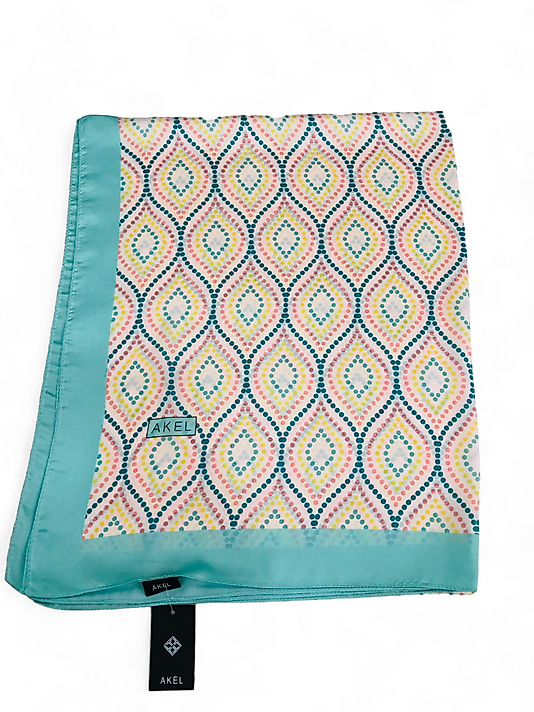 Desenli Alfa Silk Şal Ebat 75 x 185