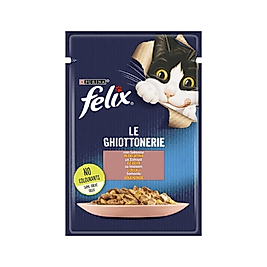 Purina Felix Somonlu Kedi Pouch Yaş Mama (85 g)