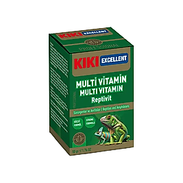 Kiki Excellent Sürüngenler ve Amfibiler İçin Multivitamin 50 g