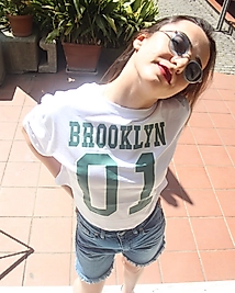 Brooklyn 01 Crop Tişört