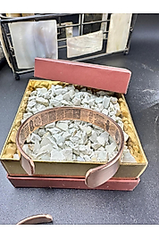 Saf Bakır Ful Koruma Zırhlı  Özel Zeolit Kumlu Bileklik