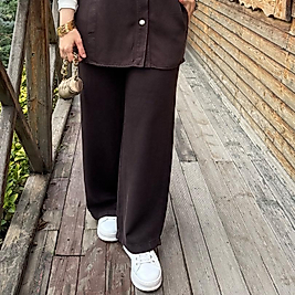 Tensel kot pantolon /acıkahve