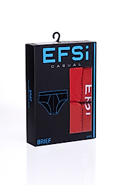 EFSİ ERKEK SLİP 2 Lİ KUTU KIRMIZI