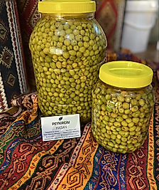 Cins Halhallı El Kırması Yeşil Zeytin