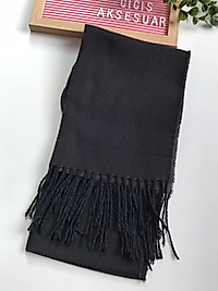 Kahverengi Unisex Model Şal