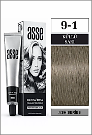 ASSE SAÇ BOYASI 60 ML. (9-1 KÜLLÜ KOYU SARI)