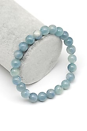 Kyanit Doğal Taş Bileklik 8 mm Küre