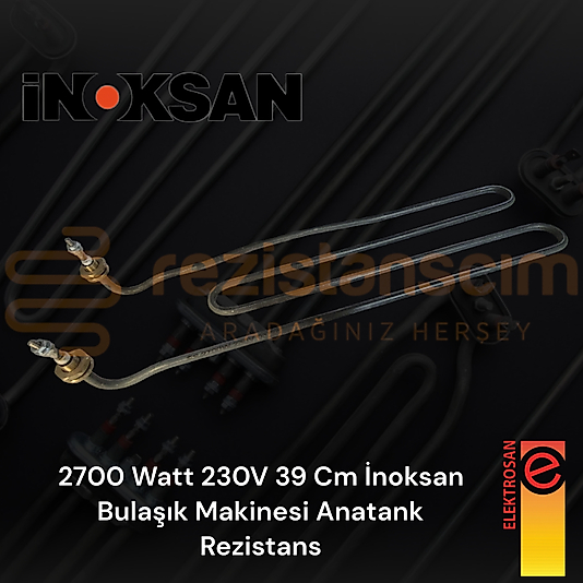 İnoksan Bulaşık Makinesi Anatank Rezistans 2,7KW RİCA