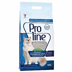 Proline Doğal Unscented Topaklanan Kokusuz Kedi Kumu 10 Lt