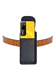 Poco M2 - M2 Pro - M3- M3 Pro - M4 Pro - M5 Kılıfı Kemere Takılan Bel Kemer Kapaklı Kılıf