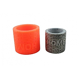 Home Yazılı Beton Saksı Silikon Kalıbı B-56