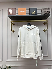 Off-White Kapüşonlu - Beyaz