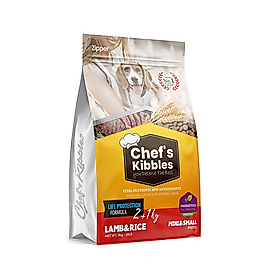 Chef`s Kibbles – Mini ve Küçük Irk Köpek Maması Kuzu Etli Pirinçli 2+1 Kg