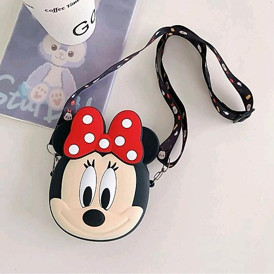Mickey Mouse Silikon Çoçuk Çanta 11*11 cm