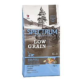 Spectrum Somon, Hamsi Balığı & Kızılcıklı Yetişkin Kedi Maması (2 kg)