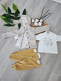 ⭐️Bibaby Triko Hırkalı 'Lü Takım