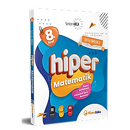 2025 Hiper Zeka Yayınları 8. Sınıf LGS Konu Anlatımlı Hiper Matematik Soru Bankası GÜNCEL  Barkod: 9786256935204
