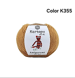 KARTOPU AMUGURUMİ COLOR-K355