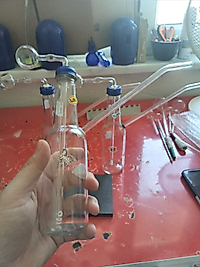 Cam Şişe Sulu Bong