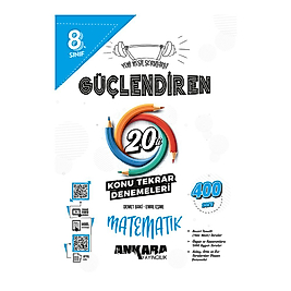 Ankara Yayıncılık 8.⁠ ⁠Sınıf Güçlendiren Matematik 20'li Konu Tekrar Denemesi