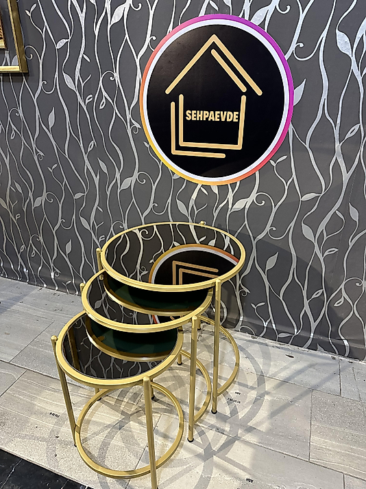 MAT GOLD BLOK ZİGON BRONZ AYNA