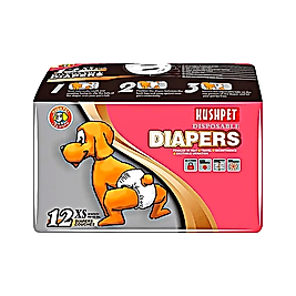 Hushpet Ultra Emici Köpek Külot Çiş Pedi XS 12'li