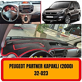 Peugeot Partner Kapaklı Konsol Torpido 3D Koruma Koruyucu Kılıfı