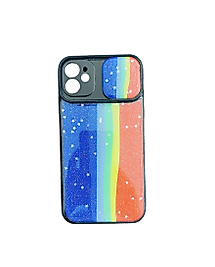 İphone 11 Rainbow Kamera Sürgülü Telefon Kılıfı