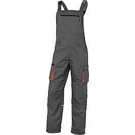 STAR Gabardin İş Tulumu Körük Cepli Askılı Fermuarlı Cepli