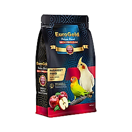 EuroGold Deluxe Blend Gerçek Elmalı Premium Paraket Yemi 1 kg