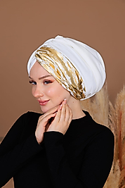 önü düğümlü dolgulu yandan lame