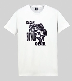 BALIKÇI BASKILI TİŞÖRT