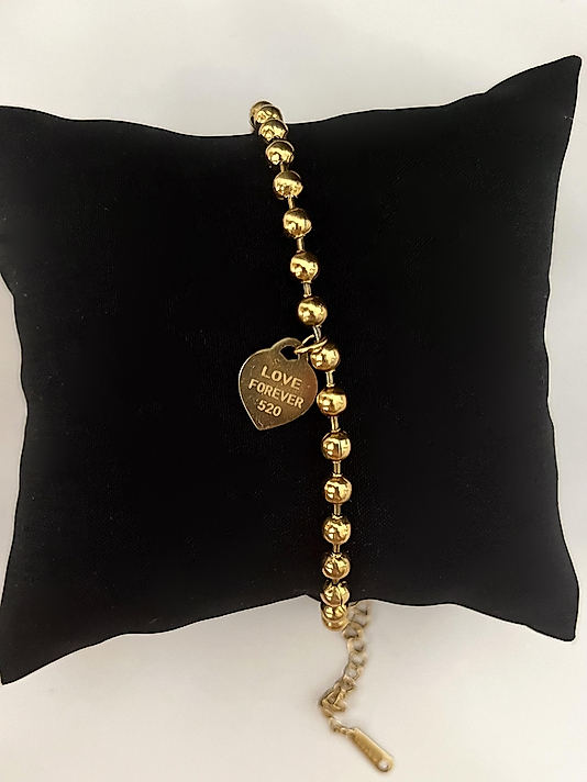 Çelik Love Forever Bileklik