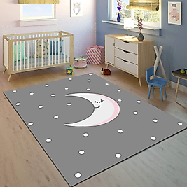 Minibabyrooms Gri Ay ve Yıldızlar