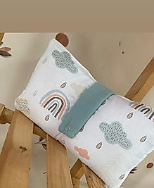 Bulut desenli bebek bakım organizer çanta