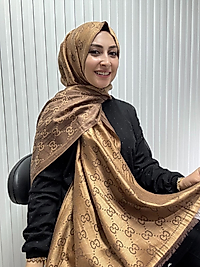 G Desen Yün Pamuk Şal