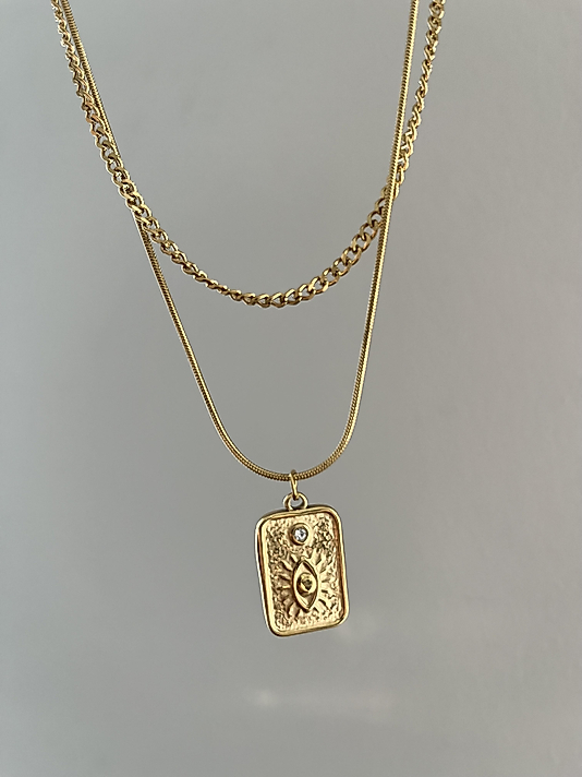 Çelik 2’li Birleşik Kolye