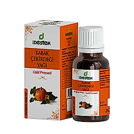 DESTEK KABAK ÇEKİRDEĞİ YAĞI 20 ML (SOĞUK PRES)