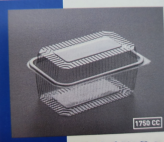 Plastik Kapaklı Ambalaj 1750 CC