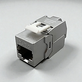 Cat7 / Cat6A FTP Keystone Jack Modül | RJ45 10 Gigabit Korumalı (Shielded) Ethernet Konnektör