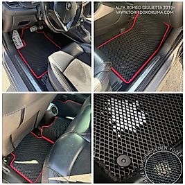 Alfa Romeo Guilietta 2010+ Akıllı Premium Eva Oto Paspas (Aksesuarlar Fiyata Dahil Değildir)